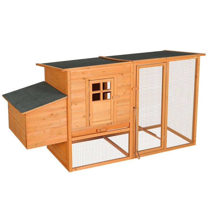 Poulailler d'extérieur en bois extra-large