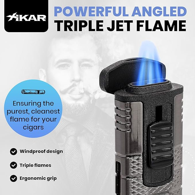 Briquet, Bronze / noir