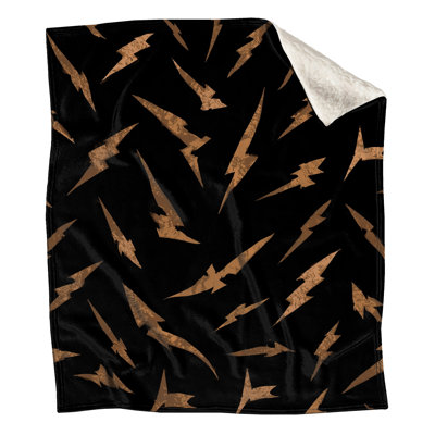 Lightning Bolt Pattern Blankets
