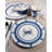 Golden Rabbit Blue Crab Enamelware Platter-228954159