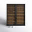 Bibliothèque en bois H 94 po x l 80 po Lorna
