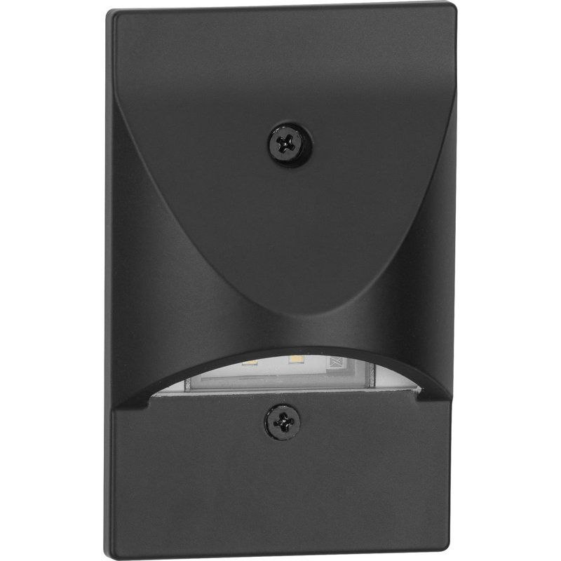 Black Aluminum Dimmable LED Step Light