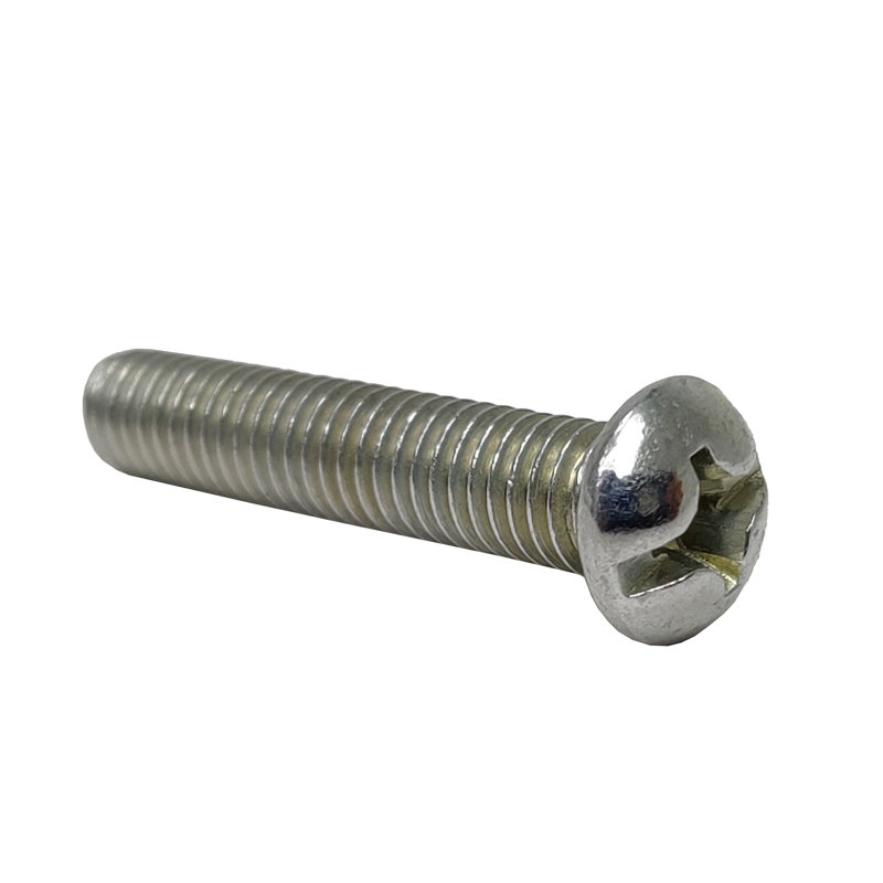 Vis à tête ronde cruciforme FixtureDisplays® M6 x 30 mm, pas 1,00 20PK 15157-20PK, M6 x 30 mm, 20