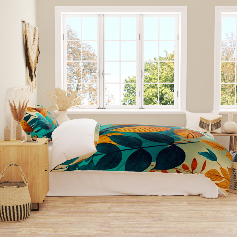 Abstract Duvet Cover, King Duvet Cover + 2 King Shams