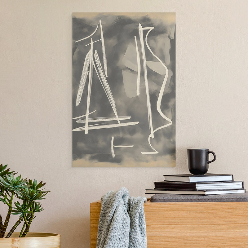 Série ABSTRACT DCCVII - Impression sur toile seulement - NON CADRE, H 27 po x l 18 po