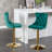 Kennasyn Swivel Upholstered Adjustable Height Counter Stool-481769128