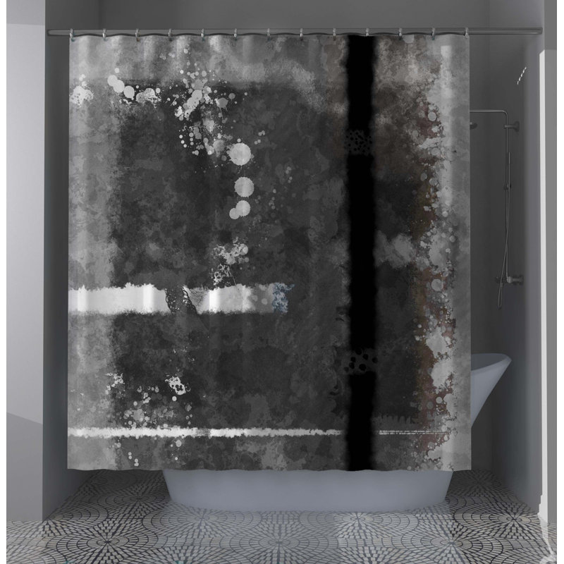 Abstract Shower Curtain
