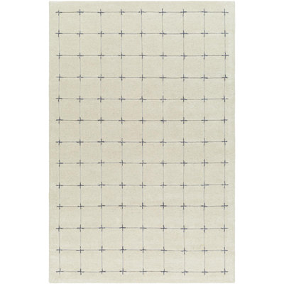 Mallory Grey Hand Tufted Area Rug