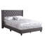Grand lit transitionnel gris