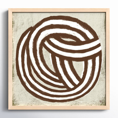 Knotting By Studio M - Framed Wall Art