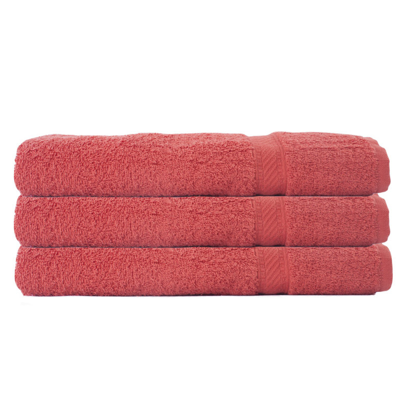 Amella Cotton Lightweight Bath Sheet, Brick