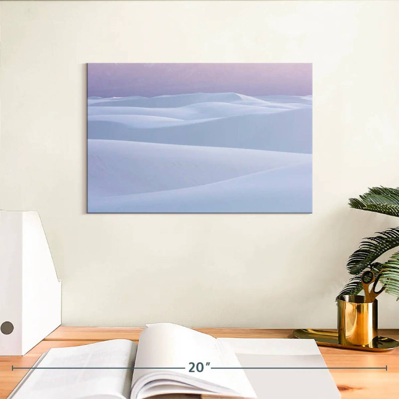 Dunes de sable d'Alvord dans le sable blanc