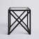 Calix Glass Top End Table