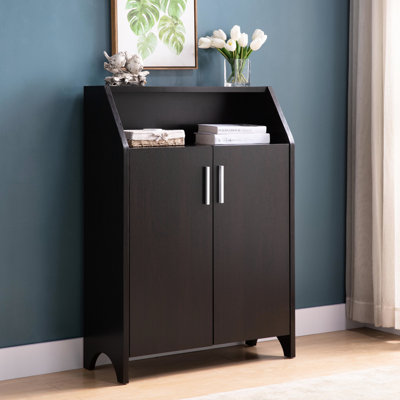 Armoire à chaussures à 4 tablettes - rouge 12,71 po Tablette de rangement large 10 po