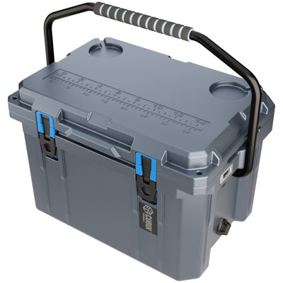Cubix Outdoors QuadraX 20 Quart Rotomolded Portable Hard Cooler for Camping, Fishing, Beach