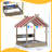 Freeport Park 124cm x 146cm Square Sandbox with Cover