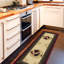 Tapis de couloir de cuisine antidérapant Siesta Rooster Design