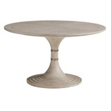 Malibu Round Solid Wood Dining Table