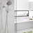 5 Mode Adjustable Settings Handheld Shower Head With Hose High Pressure Shower Heads