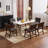 Upholstered Dining Chairs Set of 2 with Rubber Wood Leg for Dining Room, Kitchen, Living Room.