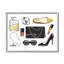 Accessoires tendance stylé glamour par Martina Pavlova-impression d’art graphique-1101909617-1101909622