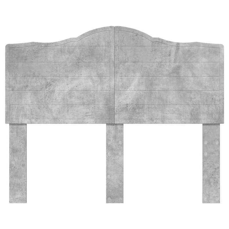 Headboard, EU Double - 135 x 200 cm, Concrete Grey