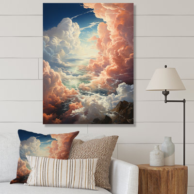 «Clouds Majestic Pillows», reproduction sur toile