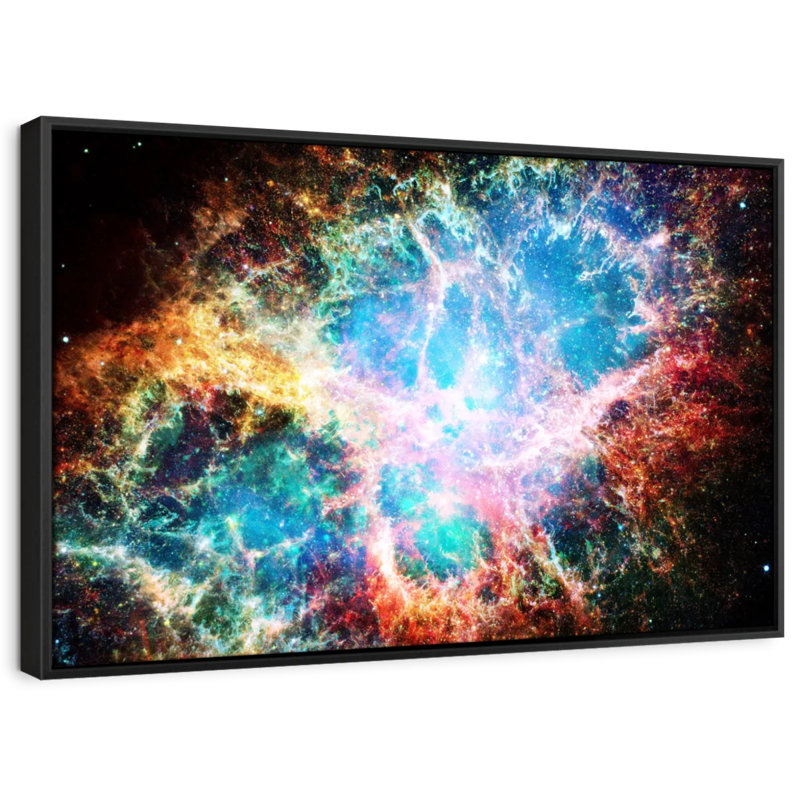 Ethereal Nebula Canvas Print, 25" H x 37" W