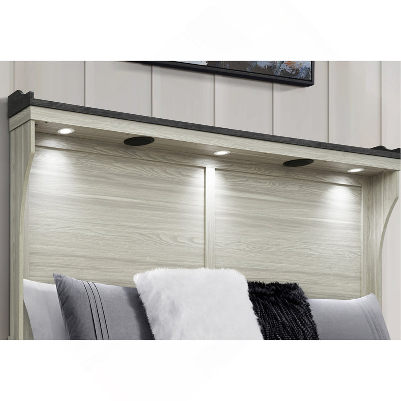 Lit brun Premium Augusta, Lit double