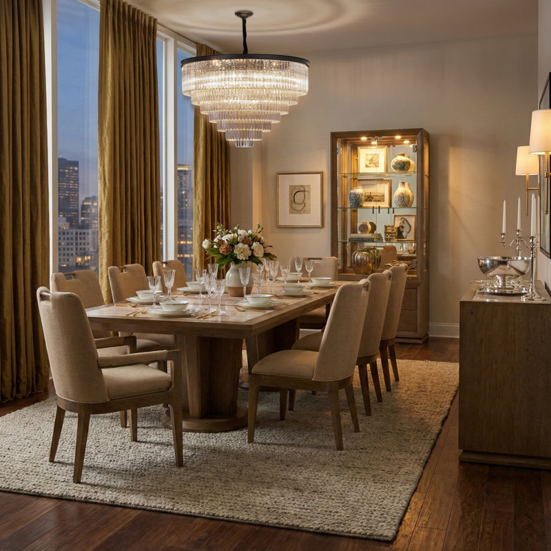 Allure 28-Light Round LED Chandelier