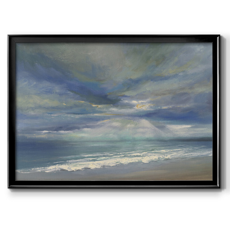 God Rays, reproduction d'art sur toile, Noir, H 18 po x l 26 po x P 1,5 po