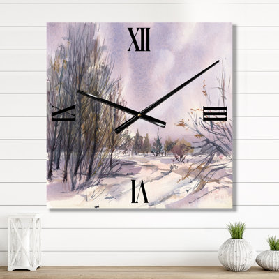 Metal Wall Clock