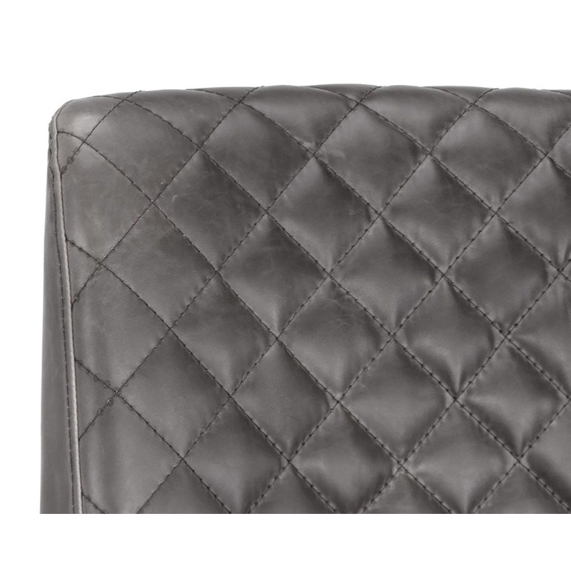 5West Upholstered Dining Chair, Gray Performance