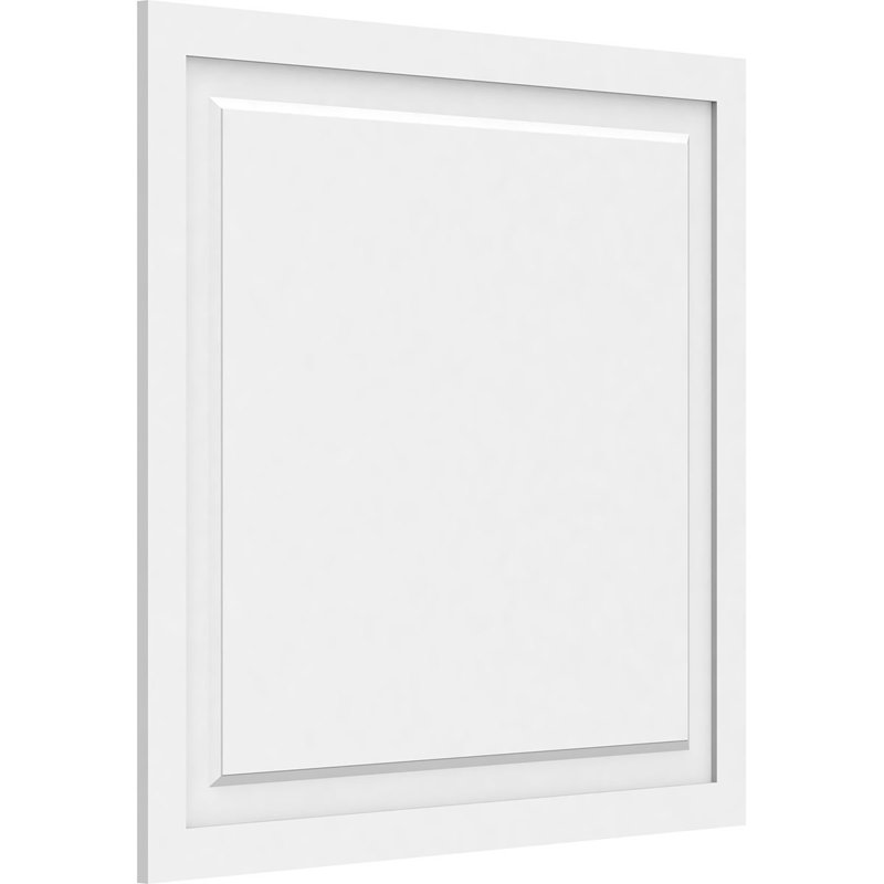 Harrison Raised Decorative Wall Panel, 34"H x 36"W x 0.63"D