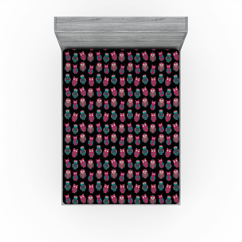 Drap-housse chouette Ambesonne, Drap-housse de taille très grand