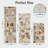 Geometric Nature Non-Slip Washable Kitchen Mats