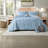 Western Cowgirl Bedding Sets, Blue Microfiber Full Queen Comforter Set