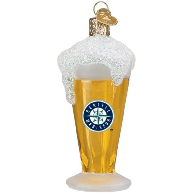 4.5'' Handmade Glass Food & Beverage Hanging Figurine Ornament