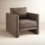 Fauteuil en cuir Philomena Dayna-2012688853