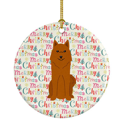 Ornement suspendu Merry Christmas