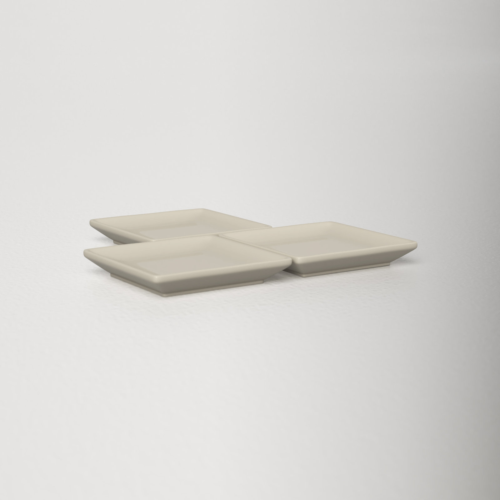 Borgen Square Condiment Server, Muslin
