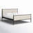 Bucknam Upholstered Metal Platform Bed-98875977-122574216