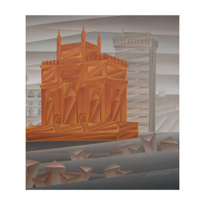 Love Mumbai | Acrylic On Canvas | By Nirakar Chowdhury