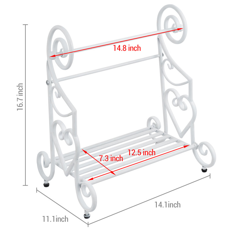 Metal Freestanding Paper Towel Holder