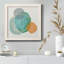Cactus Vignette II - peinture sur toile encadrée-455712313-455712434