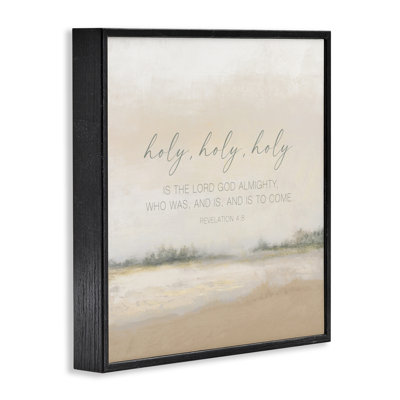 Holy Revelation Proverb Framed Giclee, design by John Spaeth