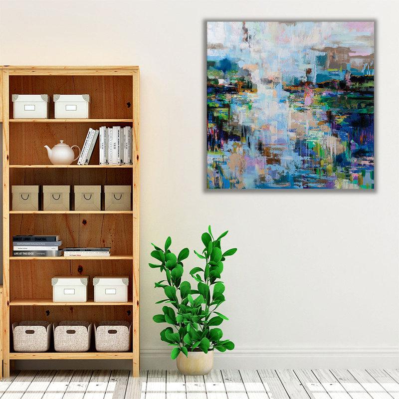 «Evolving», reproduction d'art sur toile, H 12 po x l 12 po