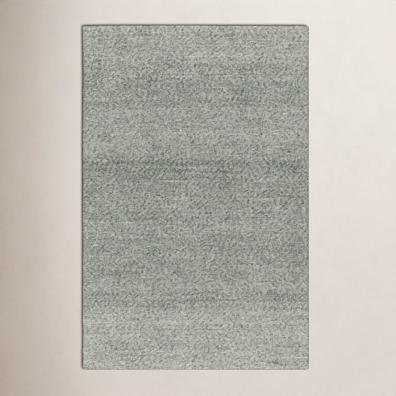 Rectangle Taro Wool Area Rug, Rectangle 6' x 9'