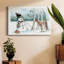 Snow Friends - Toile tendue avec châssis-78781125