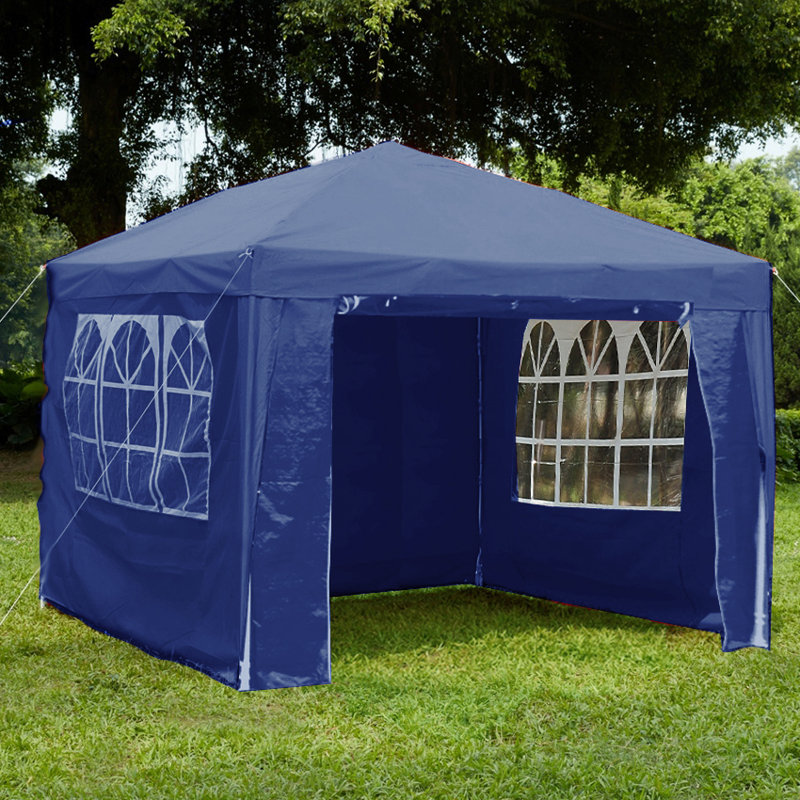 Shapiro 3 x 3m Metal Party Tent, Blue